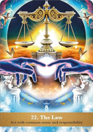 The Golden Future Oracle: A 44-Card Deck and Guidebook - Diana Cooper [KSIĄŻKA]