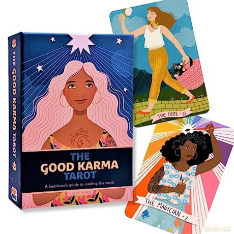 The Good Karma Tarot: A beginner's guide to reading the cards - Kerry Ward [KSIĄŻKA]