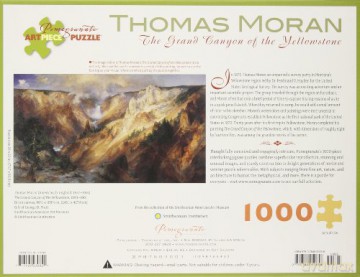 The Grand Canyon of the Yellowstone 1000-Piece Jigsaw Puzzle - Pomegranate Communications Inc. [KSIĄŻKA]
