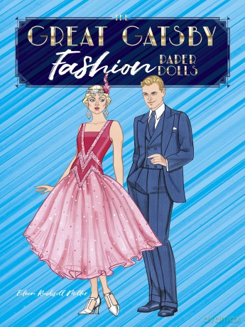 The Great Gatsby Fashion Paper Dolls - Eileen Miller [KSIĄŻKA]