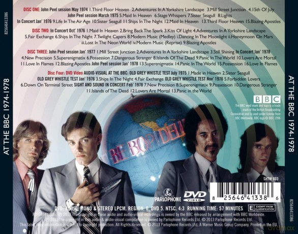 Be Bop Deluxe: At The Bbc 1974-1978 [3CD]+[DVD]
