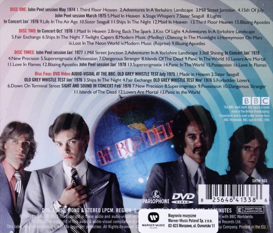 Be Bop Deluxe: At The Bbc 1974-1978 [3CD]+[DVD]