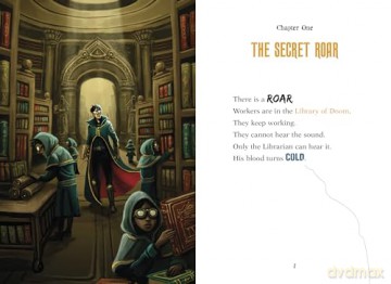The Grim Reader - Express Edition (Secrets of the Library of Doom - Express Editions) - Michael Dahl [KSIĄŻKA]