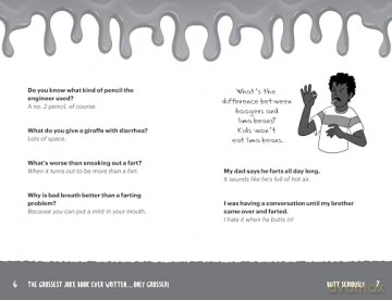 The Grossest Gross Joke Book Ever Written... Only Grosser!: 1,000 Jokes that Are Sooooo Gross - Boone [KSIĄŻKA]