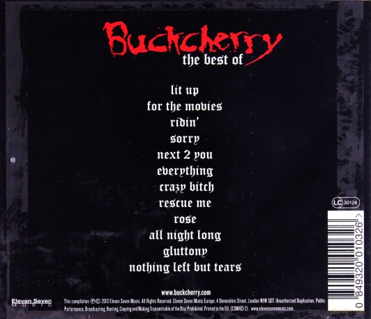 Buckcherry: The Best Of Buckcherry [CD]