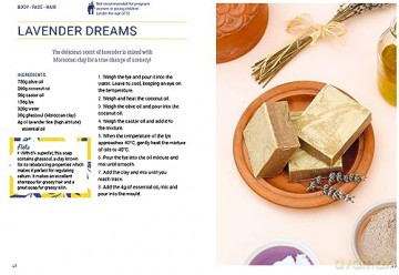 The Handmade Spa: Natural Soaps: Indulge yourself with 16 eco-friendly recipes to make at home - Amélie Boué [KSIĄŻKA]