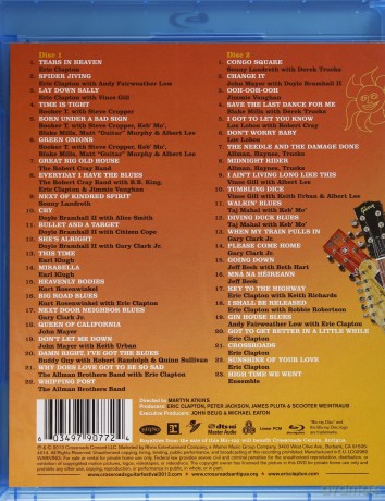 Eric Clapton: Crossroads Guitar Festival 2013 [2Blu-Ray]
