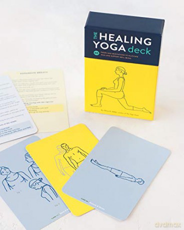 The Healing Yoga Deck: 60 Poses and Meditations to Alleviate Pain and Support Well-Being - Olivia H. Miller [KSIĄŻKA]