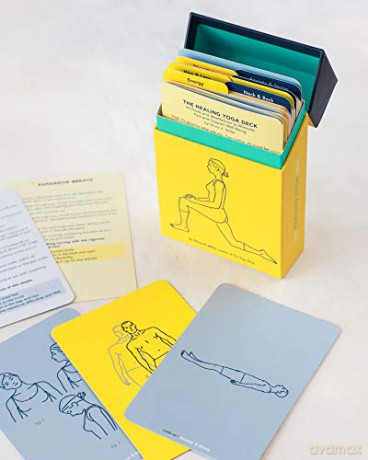The Healing Yoga Deck: 60 Poses and Meditations to Alleviate Pain and Support Well-Being - Olivia H. Miller [KSIĄŻKA]