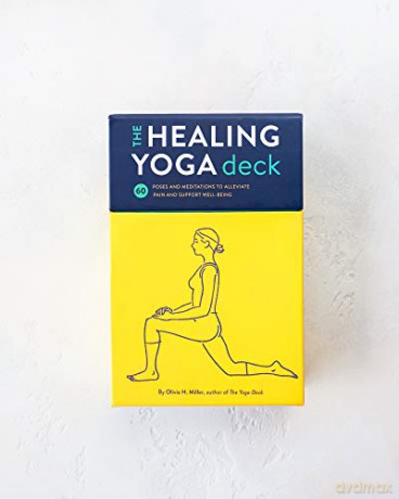 The Healing Yoga Deck: 60 Poses and Meditations to Alleviate Pain and Support Well-Being - Olivia H. Miller [KSIĄŻKA]