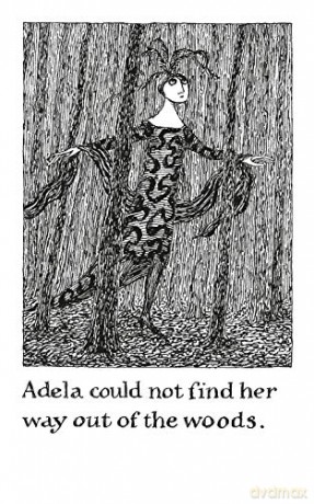 The Helpless Doorknob a Shuffled Story by Edward Gorey - Edward Gorey [KOMIKS]