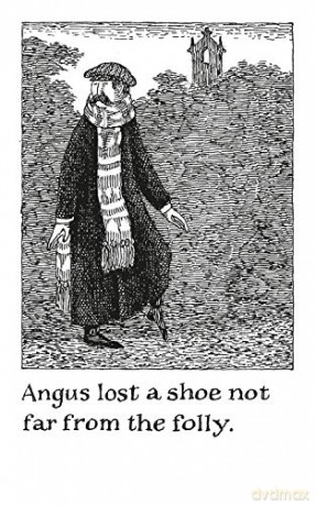 The Helpless Doorknob a Shuffled Story by Edward Gorey - Edward Gorey [KOMIKS]