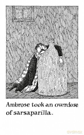 The Helpless Doorknob a Shuffled Story by Edward Gorey - Edward Gorey [KOMIKS]