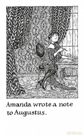 The Helpless Doorknob a Shuffled Story by Edward Gorey - Edward Gorey [KOMIKS]
