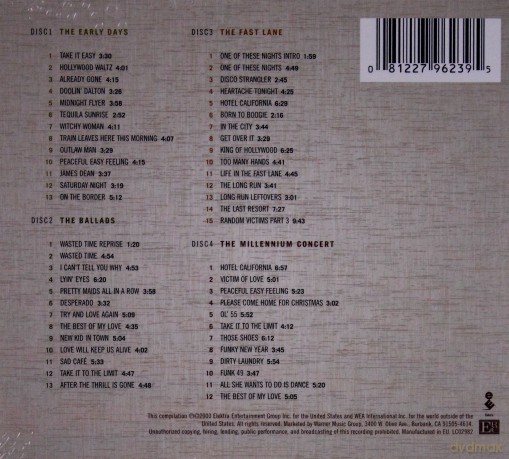 Eagles: Selected Works 1972-1979 [4CD]