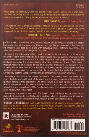 The Hoodoo Tarot Workbook: Rootwork, Rituals, and Divination - Tayannah Lee McQuillar [KSIĄŻKA]