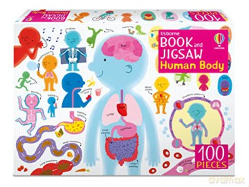 The Human Body Jigsaw (Usborne Book and Jigsaw): 1 - Sam Smith [KSIĄŻKA]
