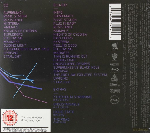 Muse: Live At Rome Olympic Stadium - July 2013 (ecopack) [CD]+[Blu-Ray]