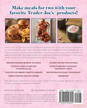 The I Love Trader Joe's Cooking for Two Cookbook: 150 Small-Batch Recipes Using Favorite Ingredients from the World's Greatest Grocery Store (Unofficial Trader Joe's Cookbooks) - Rita Mock-Pike [KSIĄŻKA]