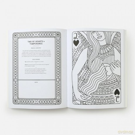 The Illuminated Tarot Coloring Book: Tarot Card Art Coloring Book - Caitlin Keegan [KSIĄŻKA]