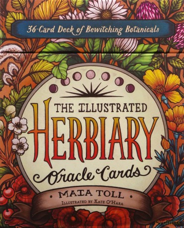 The Illustrated Herbiary Oracle Cards: 36-Card Deck of Bewitching Botanicals (Wild Wisdom) - Maia Toll [KSIĄŻKA]