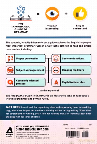 The Infographic Guide to Grammar: A Visual Reference for Everything You Need to Know - Jara Kern [KSIĄŻKA]