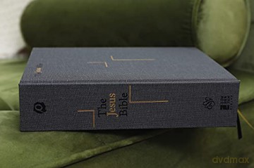 The Jesus Bible, ESV Edition, Cloth over Board, Grey: English Standard Version, Charcoal, Cloth over Board - Rory Carroll [KSIĄŻKA]