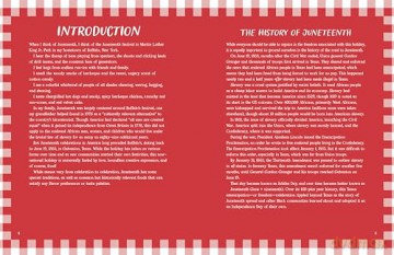The Juneteenth Cookbook: Recipes and Activities for Kids and Families to Celebrate - Alliah L. Agostini [KSIĄŻKA]