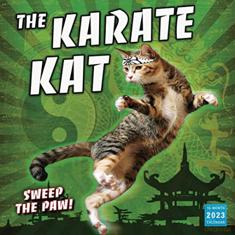 The Karate Kat September 2022-December 2023 Calendar (WALL 16 MONTH) [KALENDARZ]