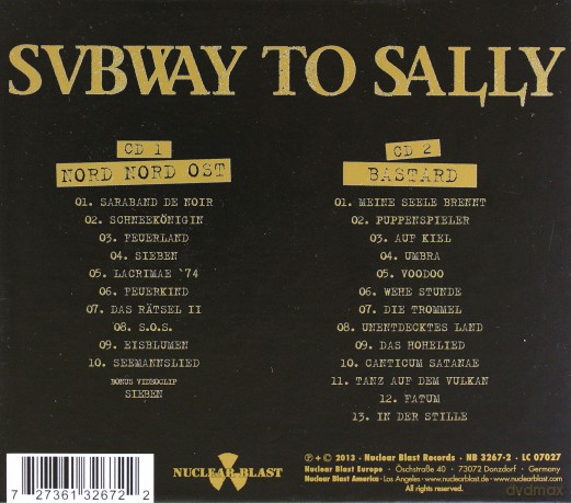 Subway To Sally: Nord Nord Ost / Bastard	[2CD]