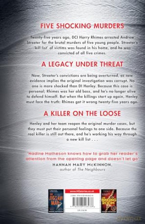 The Kill List: from the best-selling author of The Jigsaw Man, comes a brand-new gripping serial killer crime thriller in 2024!: Book 3 (An Inspector Henley Thriller) - Nadine Matheson [KSIĄŻKA]