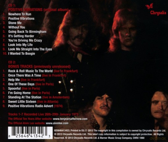 Ten Years After: Positive Vibrations [2CD]
