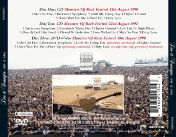 Thunder: Live At Donington [2CD]+[DVD]