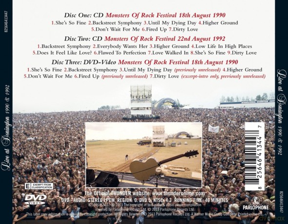 Thunder: Live At Donington [2CD]+[DVD]