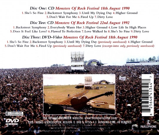 Thunder: Live At Donington [2CD]+[DVD]