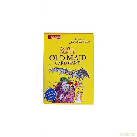 The Lagoon Group 2241 David Walliams Awful Auntie's Old Maid Card Game, Yellow [KSIĄŻKA]