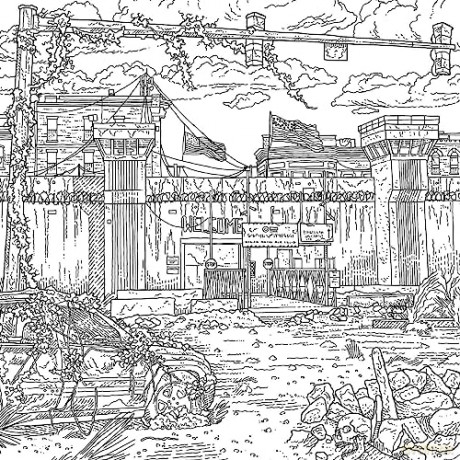 The Last Of Us Unofficial Coloring Book - Valentin Ramon [KSIĄŻKA]