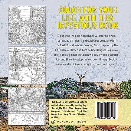 The Last Of Us Unofficial Coloring Book - Valentin Ramon [KSIĄŻKA]