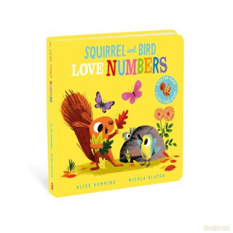 The Leaf Thief - Numbers: a brilliant novelty book with flaps, by the NYT bestselling creators of The Leaf Thief! - Alice Hemming [KSIĄŻKA]