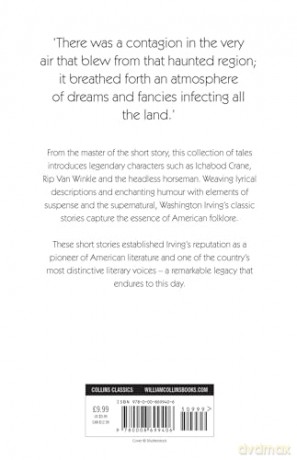 The Legend of Sleepy Hollow and Other Stories (Collins Classics) - Washington Irving [KSIĄŻKA]