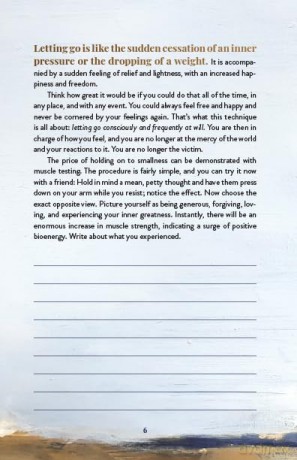 The Letting Go Guided Journal: How to Remove Your Inner Blocks to Happiness, Love, and Success - David R. Hawkins M.D. Ph.D. [KALENDARZ]