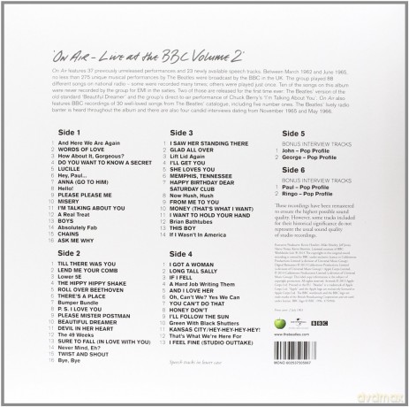The Beatles: On Air: Live At The Bbc Vol. 2 [3xWinyl]