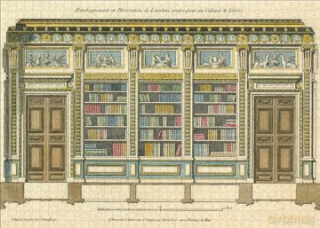 The Library Puzzle: 1,000-pieces (John Derian Paper Goods) (Artisan Puzzle) - Derian [PUZZLE]
