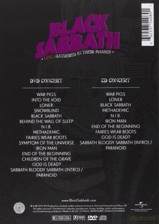 Black Sabbath: Black Sabbath Live...Gathered In Their Masses [DVD]+[CD]