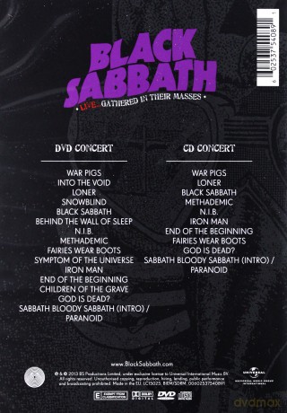 Black Sabbath: Black Sabbath Live...Gathered In Their Masses [DVD]+[CD]