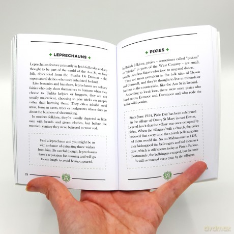 The Little Book of Folklore: An Introduction to Ancient Myths and Legends of the UK and Ireland - Kitty Greenbrown [KSIĄŻKA]