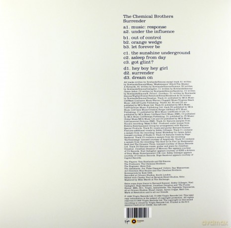 The Chemical Brothers: Surrender [2xWinyl]