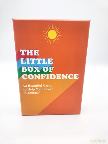 The Little Box of Confidence: 52 Beautiful Cards of Uplifting Quotes and Empowering Affirmations [KSIĄŻKA]