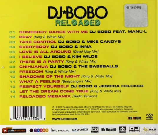Dj Bobo: Reloaded [CD]