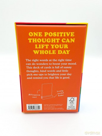 The Little Box of Positivity: 52 Beautiful Cards of Uplifting Quotes and Inspiring Affirmations [KSIĄŻKA]